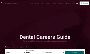 Dentalcareersguide.com thumbnail