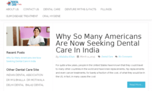 Dentalcareindia.net thumbnail