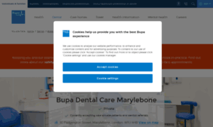 Dentalcaremarylebone.co.uk thumbnail