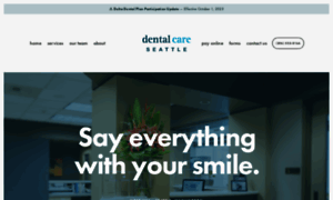 Dentalcareseattle.com thumbnail