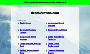 Dentalcrowns.com thumbnail