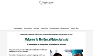 Dentalguideaustralia.com thumbnail