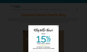Dentalhealth.oxyfresh.com thumbnail