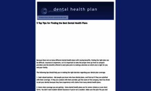 Dentalhealthplan1.blogspot.com.au thumbnail