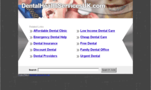 Dentalhealthservicesuk.com thumbnail