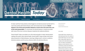 Dentalhealthtoday.com thumbnail