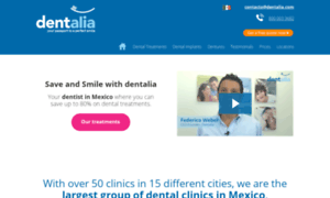 Dentalia-clinics.com thumbnail