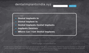 Dentalimplantsindia.xyz thumbnail