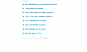 Dentalimplantsolutions.site thumbnail