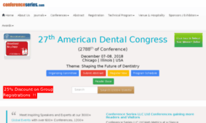 Dentaloralhealth2015.conferenceseries.net thumbnail