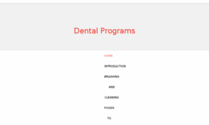 Dentalprograms.net thumbnail
