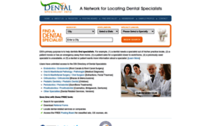 Dentalspecialistinfo.com thumbnail