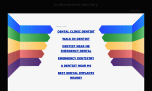 Dentistnearme.directory thumbnail