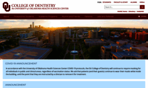 Dentistry.ouhsc.edu thumbnail