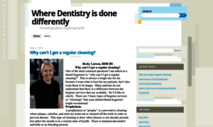 Dentistrydonedifferently.com thumbnail