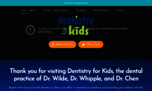 Dentistryforkidsreno.com thumbnail