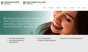 Dentistryinoakville.ca thumbnail