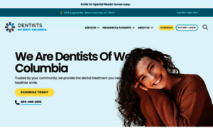 Dentistsofwestcolumbia.com thumbnail