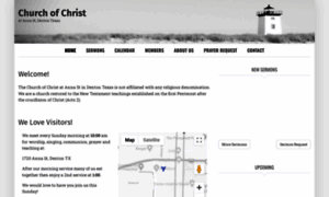 Dentonchurchofchrist.org thumbnail