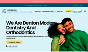 Dentonmoderndentistry.com thumbnail