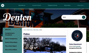 Dentonpolice.com thumbnail