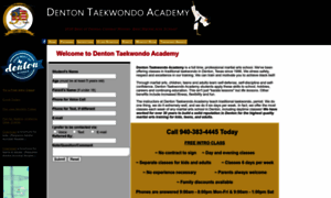 Dentontaekwondoacademy.com thumbnail