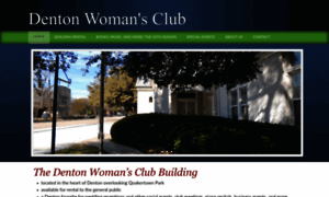 Dentonwomansclub.org thumbnail