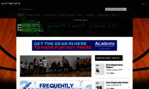 Dentonyouthbasketball.sportngin.com thumbnail