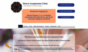 Denveracuclinic.com thumbnail