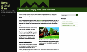 Denverartificialgrass.com thumbnail