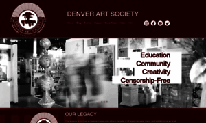 Denverartsociety.org thumbnail