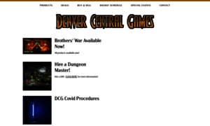 Denvercentralgames.com thumbnail