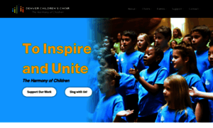 Denverchildrenschoir.org thumbnail