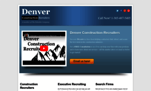 Denverconstructionrecruiters.com thumbnail