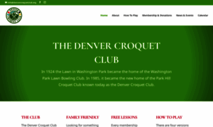 Denvercroquetclub.com thumbnail