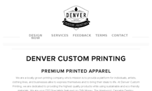 Denvercustomprinting.com thumbnail