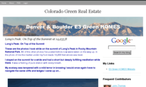 Denvere3greenhomes.com thumbnail