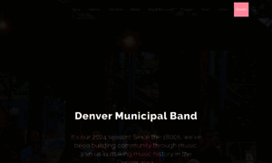 Denvermunicipalband.org thumbnail