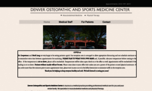 Denverosteopathiccenter.com thumbnail