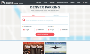 Denverparking.spplus.com thumbnail