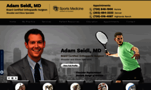 Denvershouldersurgeon.com thumbnail