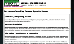 Denverspanishhouse.com thumbnail