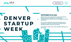 Denverstartupweek.org thumbnail
