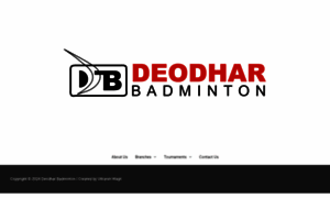 Deodharbadminton.in thumbnail