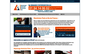 Depannage-electricite-electricien-paris.fr thumbnail