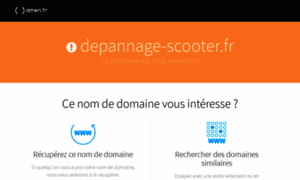Depannage-scooter.fr thumbnail