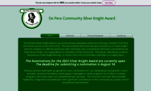 Deperesilverknight.org thumbnail