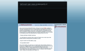 Depiratenpartij.wordpress.com thumbnail