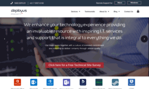 Deployus.com.au thumbnail