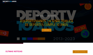 Deportv.gov.ar thumbnail